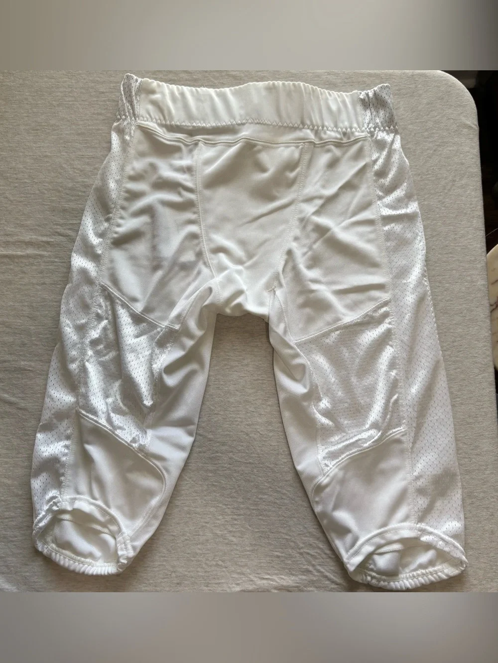 Nike Vapor Team White 3/4 Football Pants Padded Compression Men’s L